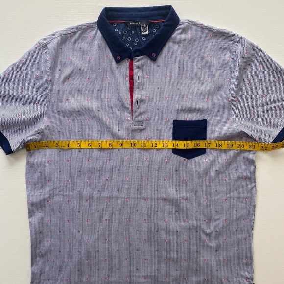 HORST Dusseldorf Contemporary Polo Shirt Size L - Picture 8 of 11